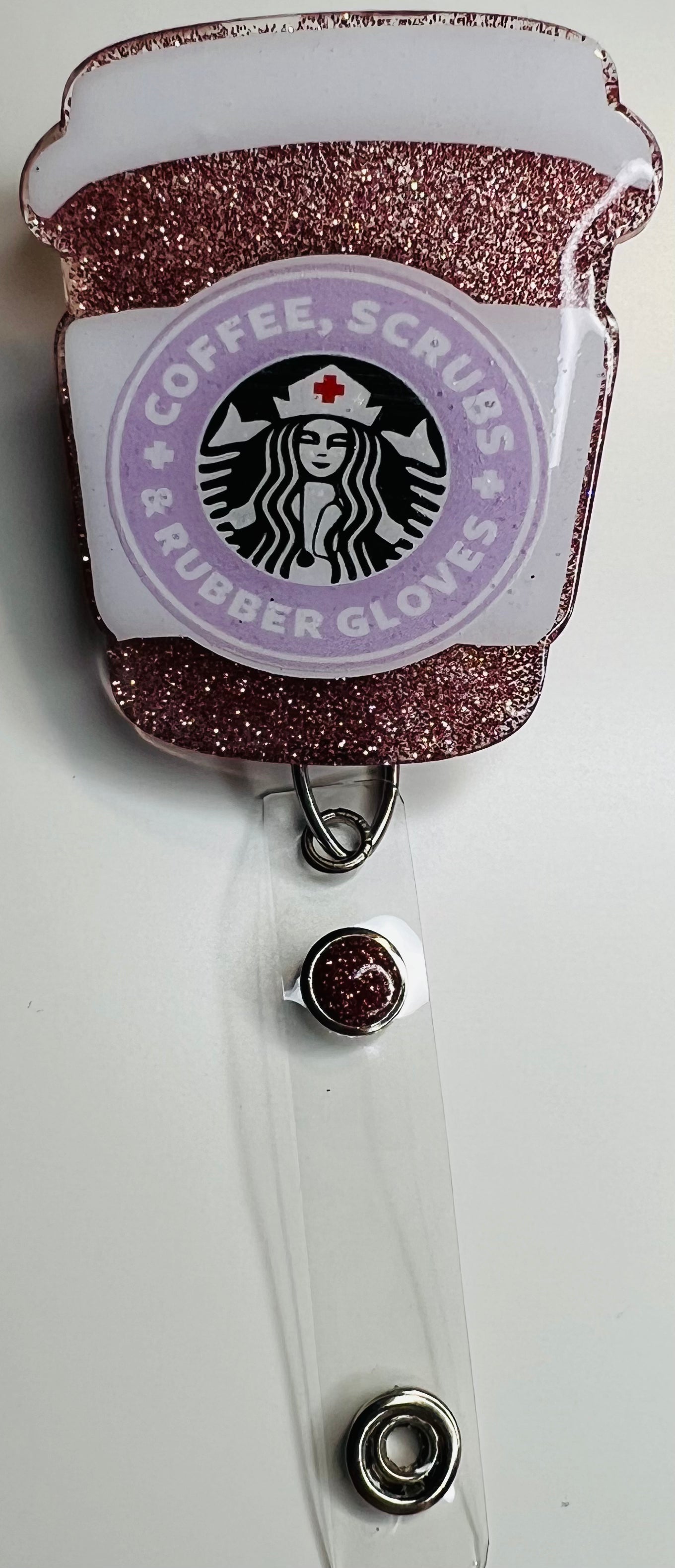 Retractable badge clip