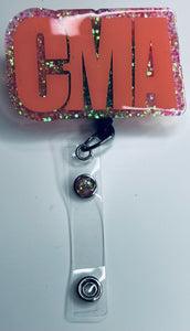 Retractable badge clip